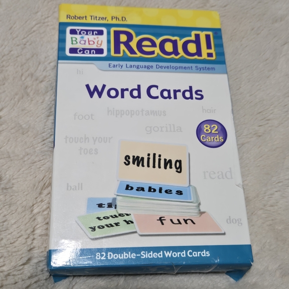 Your Baby Can Read Early Language Development word card set + book 1 - Picture 3 of 15